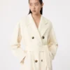 101801 Icon Coat, hvit