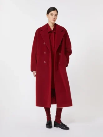 101801 Icon Coat, mørkerød