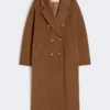 101801 Icon Coat, tobakk