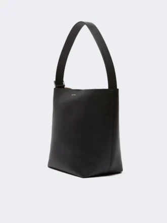 Archetipo liten skinnveske, svart