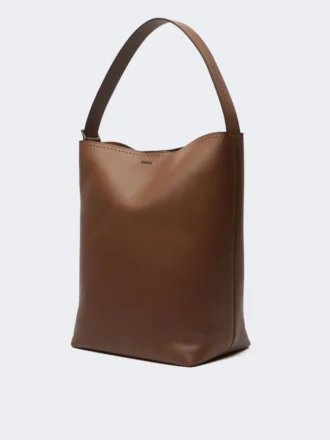 – Archetipo medium skinnveske, brun