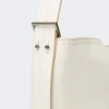 – Archetipo medium skinnveske, hvit