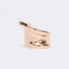 Asymmetrisk metallring, bronse Asymmetrisk metallring, bronse