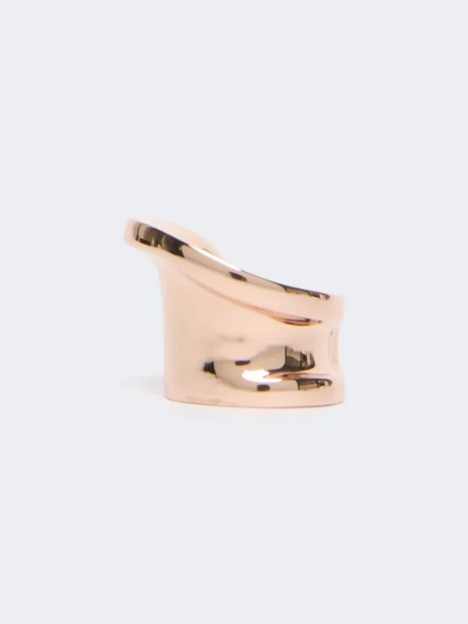 Asymmetrisk metallring, bronse Asymmetrisk metallring, bronse