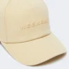 Baseballcap i kanvas, beige Baseballcap i kanvas, beige