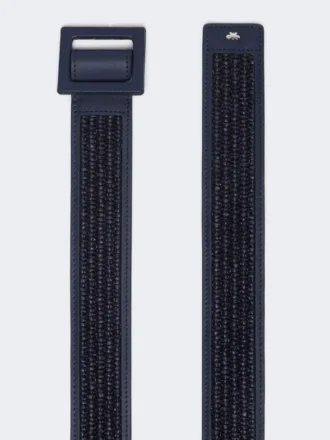 Belte med raffia-effekt, ultramarin
