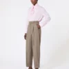 Bluse i silkecharmeuse, rosa Bluse i silkecharmeuse, rosa