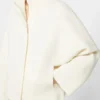 Boksformet cardigan i ull, silke Boksformet cardigan i ull, silke