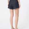 Bomullsshorts i denim-look, midnattsblå