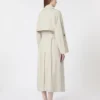 Bred, vannavvisende trenchcoat i twill, natur Bred, vannavvisende trenchcoat i twill, natur