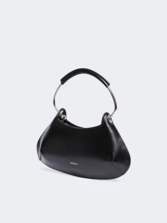 Caju mini skinnveske, svart
