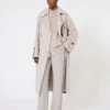 Cardigan i ull og kashmir, beige Cardigan i ull og kashmir, beige