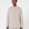 Cardigan i ull og kashmir, beige Cardigan i ull og kashmir, beige