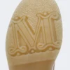 Combat-støvler i ren kashmir, beige