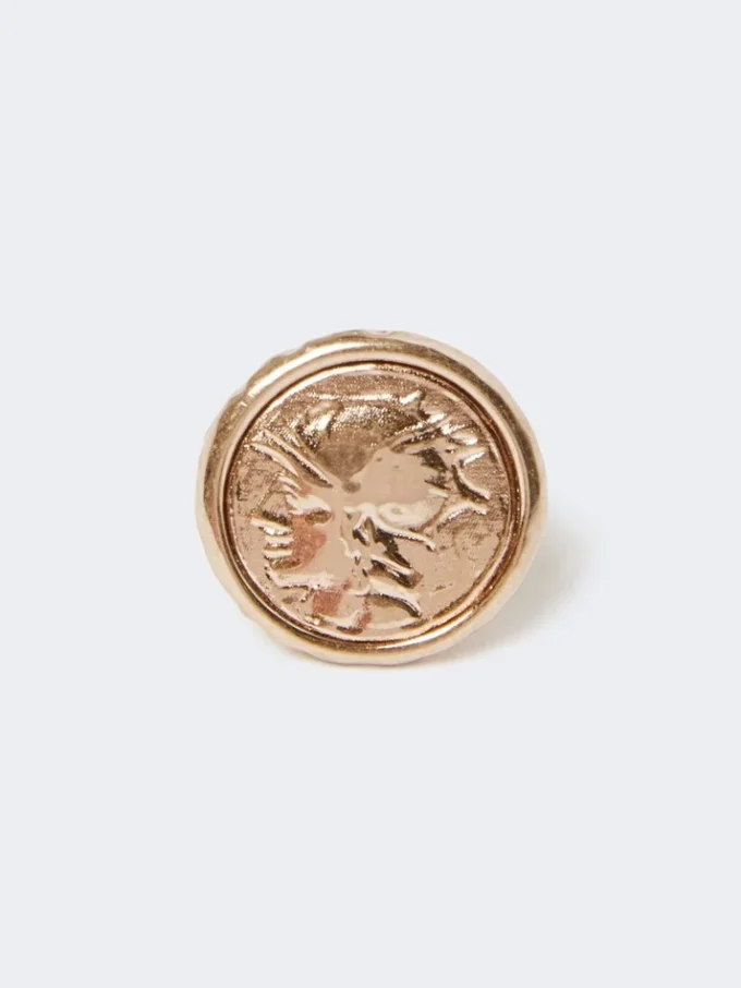 Doge-ring i metall, gull Doge-ring i metall, gull