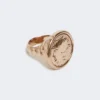 Doge-ring i metall, gull Doge-ring i metall, gull