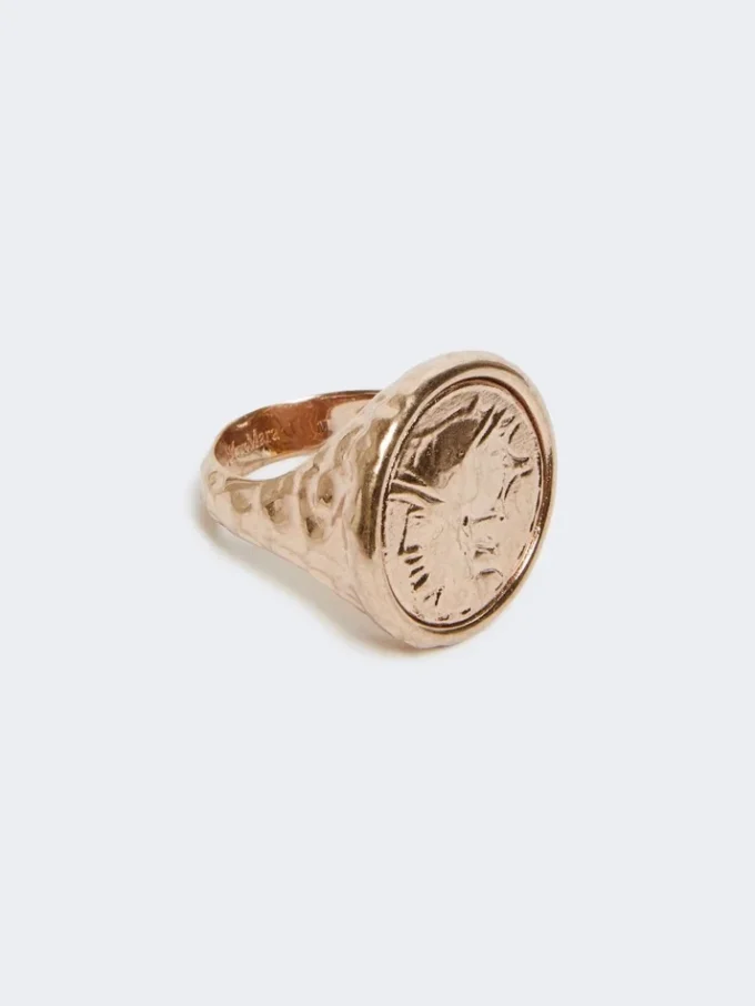 Doge-ring i metall, gull Doge-ring i metall, gull