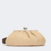 Ekstra stor, polstret Pasticcino-veske i teknisk gabardin, beige Ekstra stor, polstret Pasticcino-veske i teknisk gabardin, beige