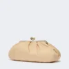 Ekstra stor, polstret Pasticcino-veske i teknisk gabardin, beige Ekstra stor, polstret Pasticcino-veske i teknisk gabardin, beige