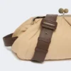 Ekstra stor, polstret Pasticcino-veske i teknisk gabardin, beige Ekstra stor, polstret Pasticcino-veske i teknisk gabardin, beige