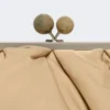 Ekstra stor, polstret Pasticcino-veske i teknisk gabardin, beige Ekstra stor, polstret Pasticcino-veske i teknisk gabardin, beige