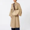 Ekstra stor, polstret Pasticcino-veske i teknisk gabardin, beige Ekstra stor, polstret Pasticcino-veske i teknisk gabardin, beige
