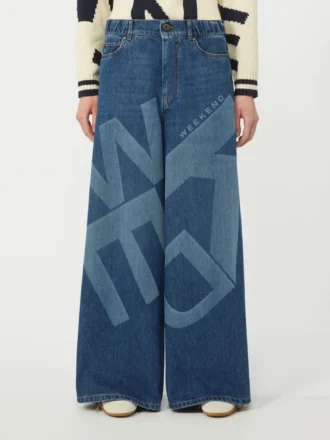 Ekte bomullsjeans, marineblå