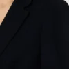 Enkeltradet blazer i piqua-jersey, ultramarin