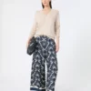 Genser i ull og kashmir, beige