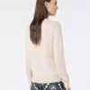 Genser i ull og kashmir, beige