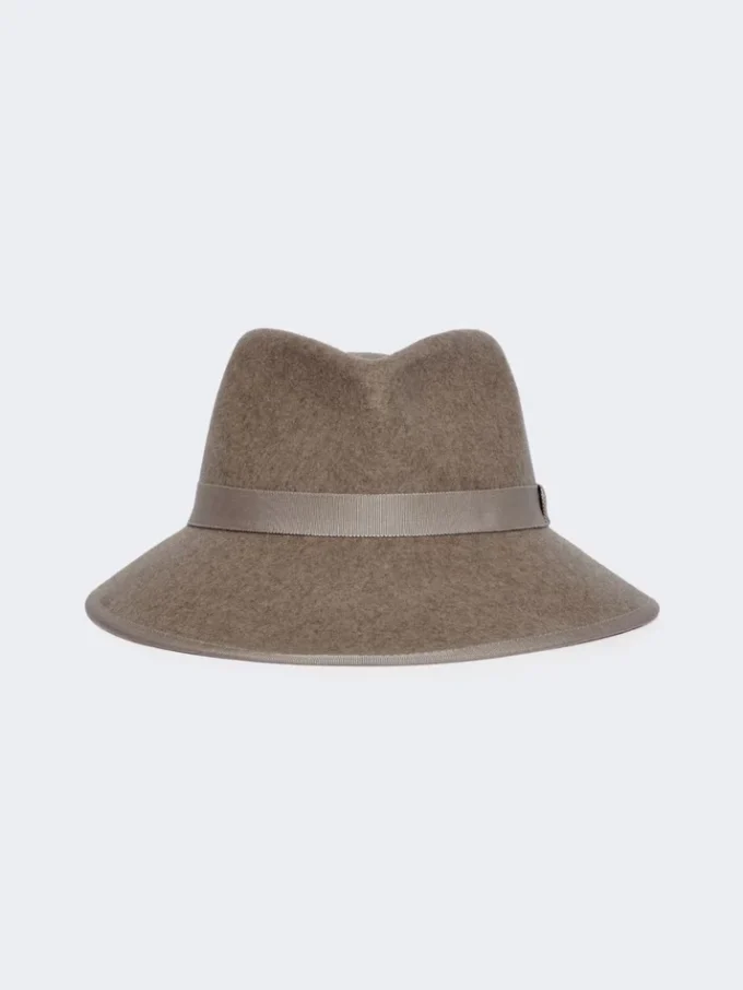 Hatt i ullfilt, beige Hatt i ullfilt, beige
