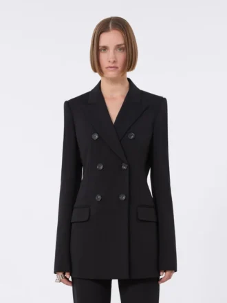 Jerseyblazer, svart
