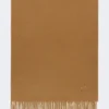 Kashmir-stole med logo, beige