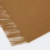 Kashmir-stole med logo, beige