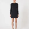 Kort kjole i scuba-jersey, ultramarin