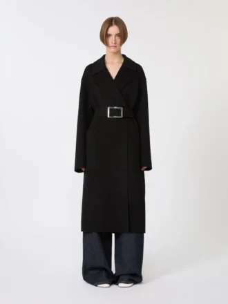 Kåpe i Pure Wool, svart