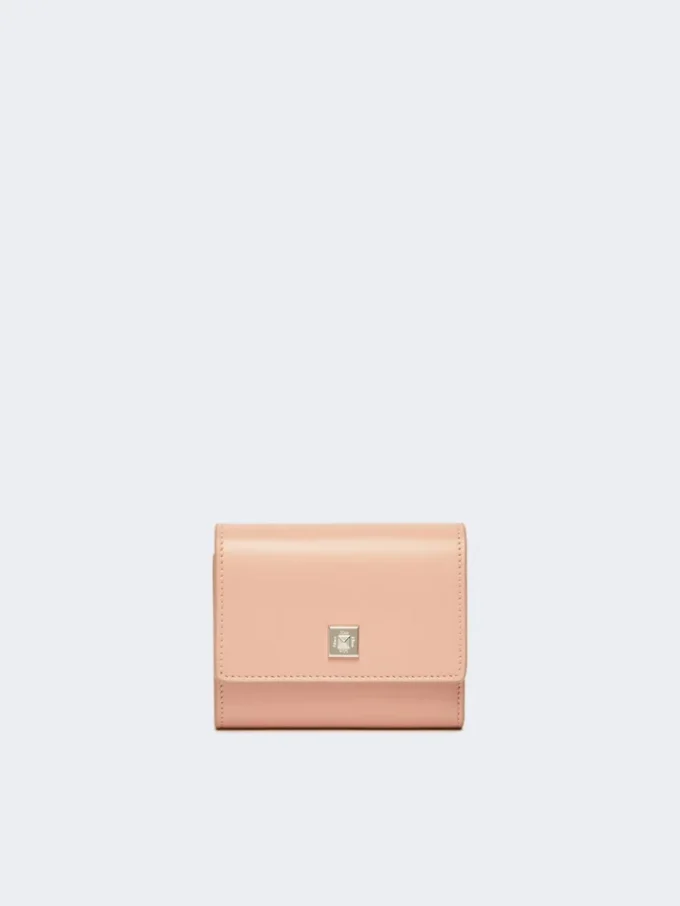 Lærlommebok, rosa Lærlommebok, rosa
