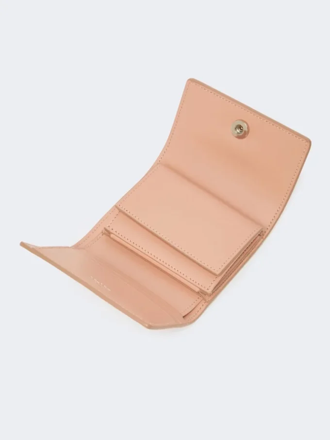 Lærlommebok, rosa Lærlommebok, rosa