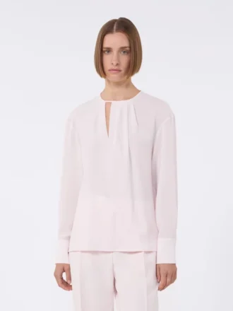 Lett cady-bluse, rosa