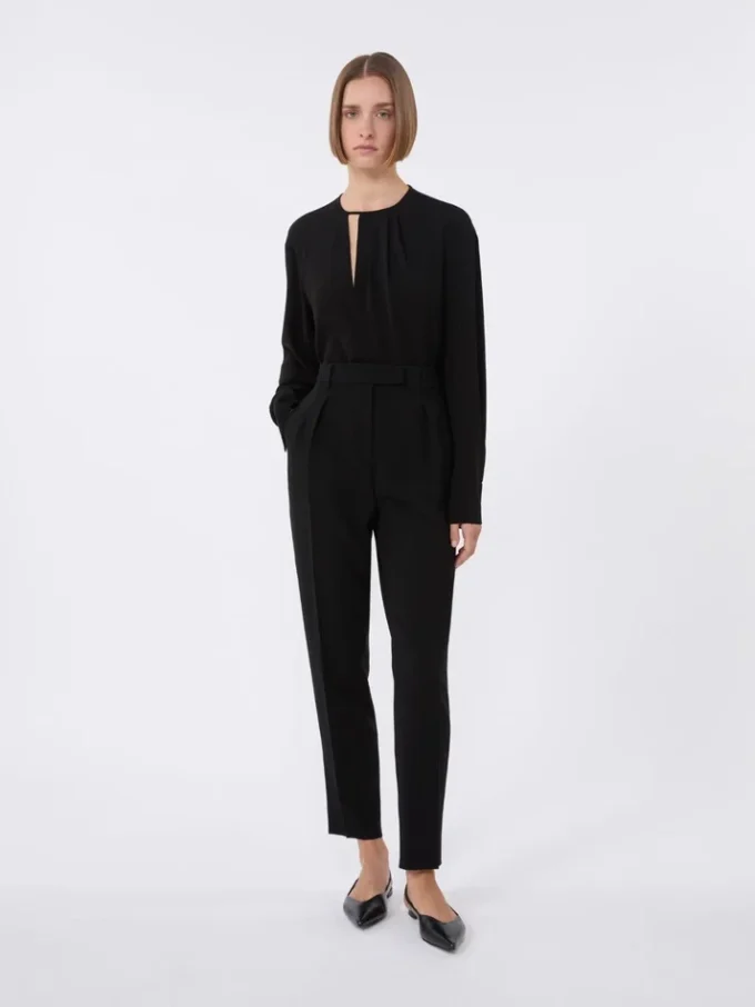 Lett cady-bluse, svart Lett cady-bluse, svart