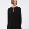Lett cady-bluse, svart Lett cady-bluse, svart