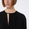 Lett cady-bluse, svart Lett cady-bluse, svart