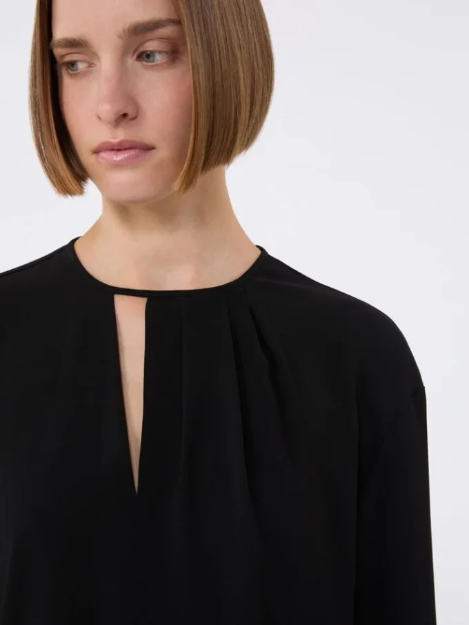 Lett cady-bluse, svart Lett cady-bluse, svart