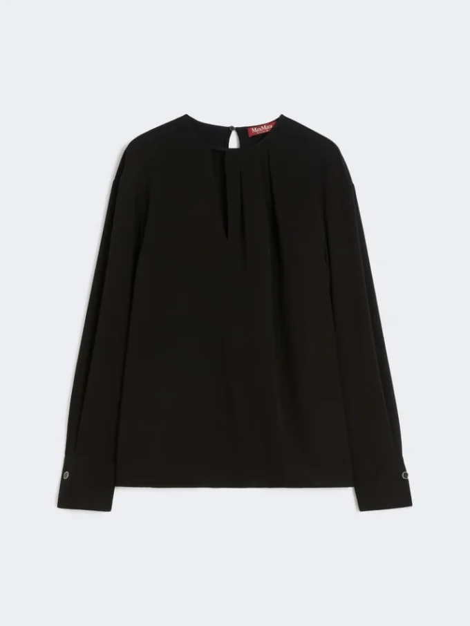 Lett cady-bluse, svart Lett cady-bluse, svart