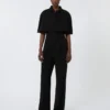 Lett jumpsuit i cady, svart Lett jumpsuit i cady, svart
