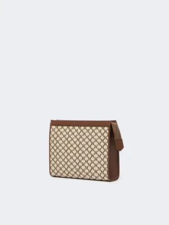 Liten veske i bomullsjacquard, svart Liten veske i bomullsjacquard, svart