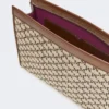 Liten veske i bomullsjacquard, svart