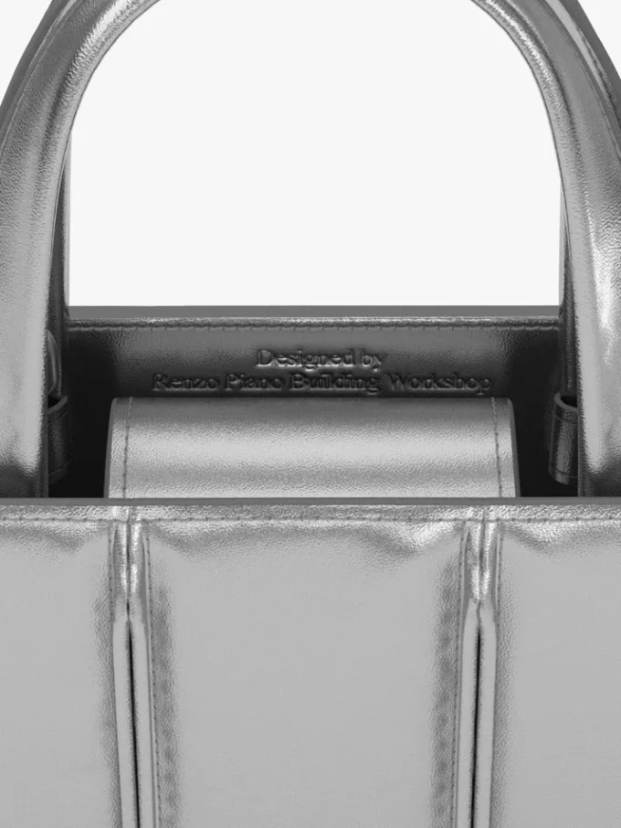 Max Mara Whitney Bag 2 – Nano, sølv