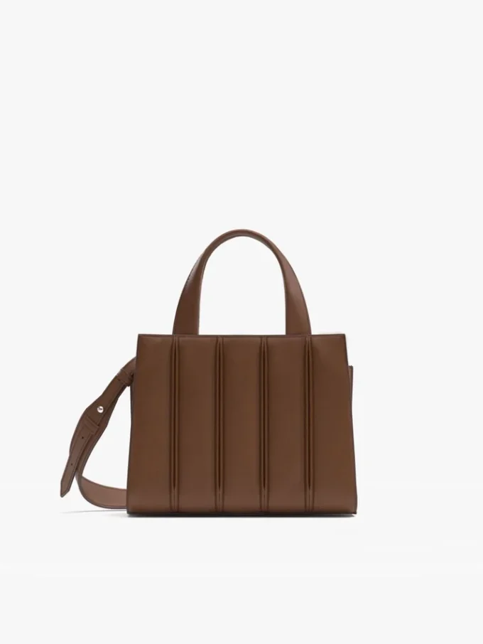 Max Mara Whitney Bag 4 – liten, ravbrun