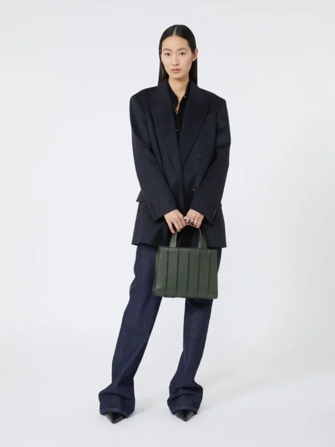 Max Mara Whitney Bag 5 – medium, olivengrønn